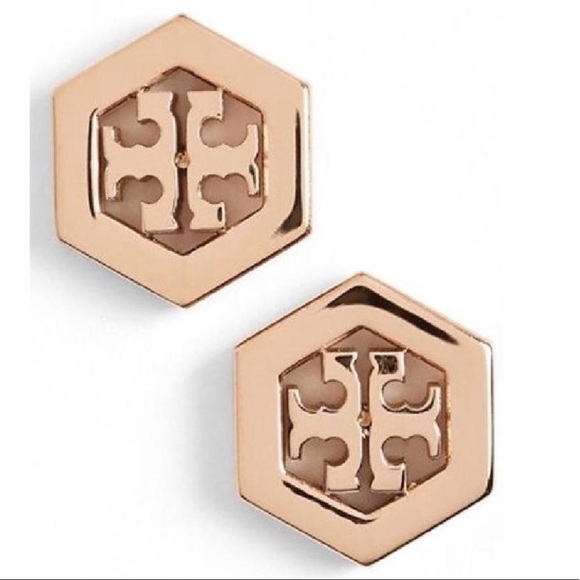 Tory Burch Jewelry - Tory Burch Hex Studs